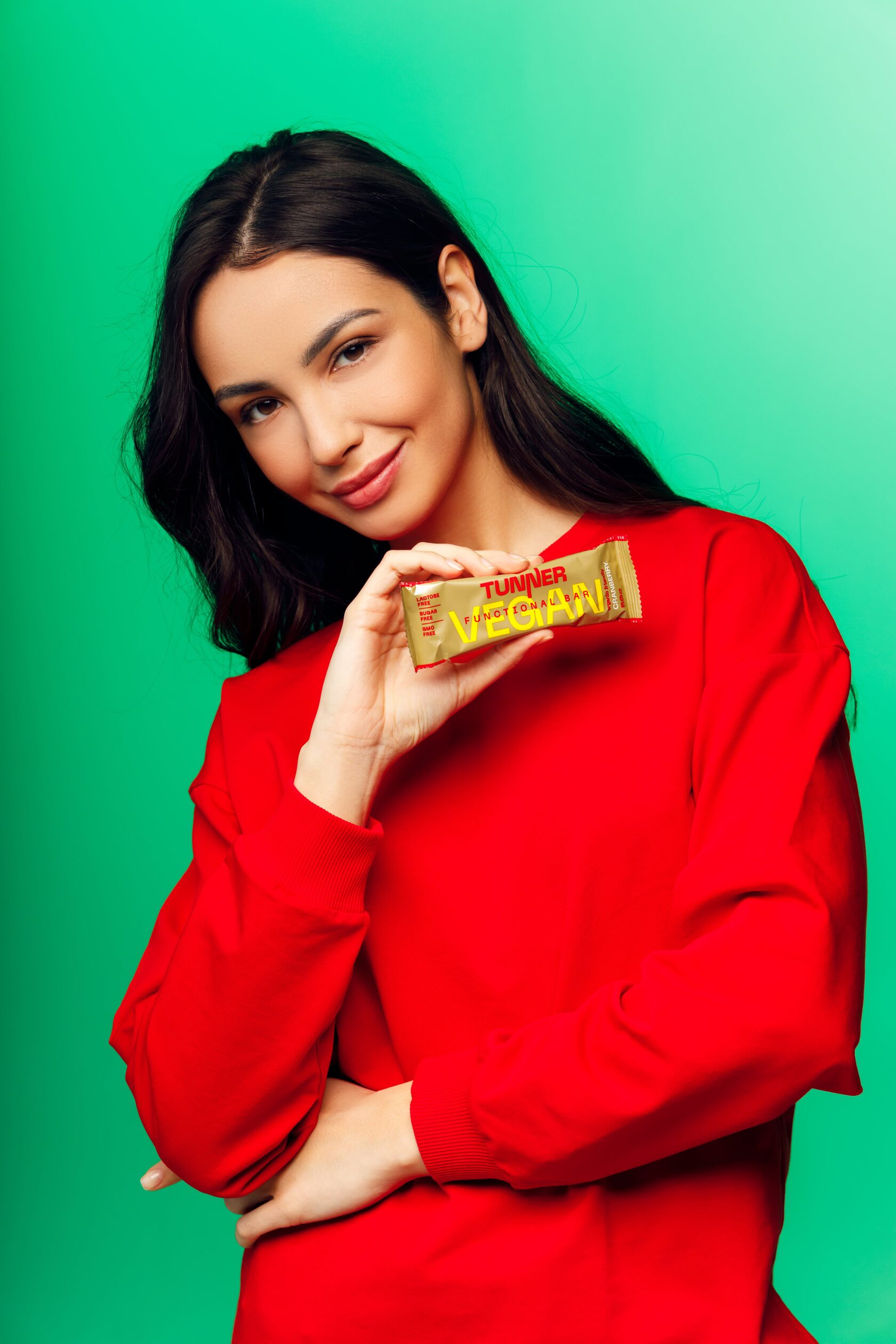 Функциональный батончик Tunner VEGAN со вкусом «Клюква»