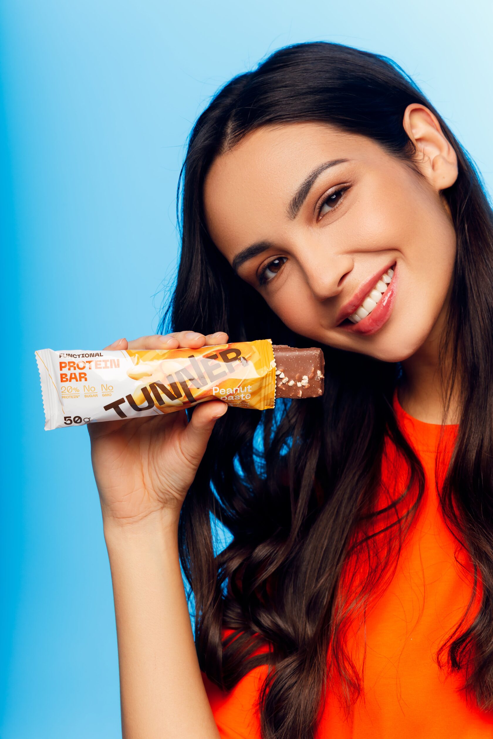 Функциональный батончик Tunner PROTEIN со вкусом «Арахисовая паста»