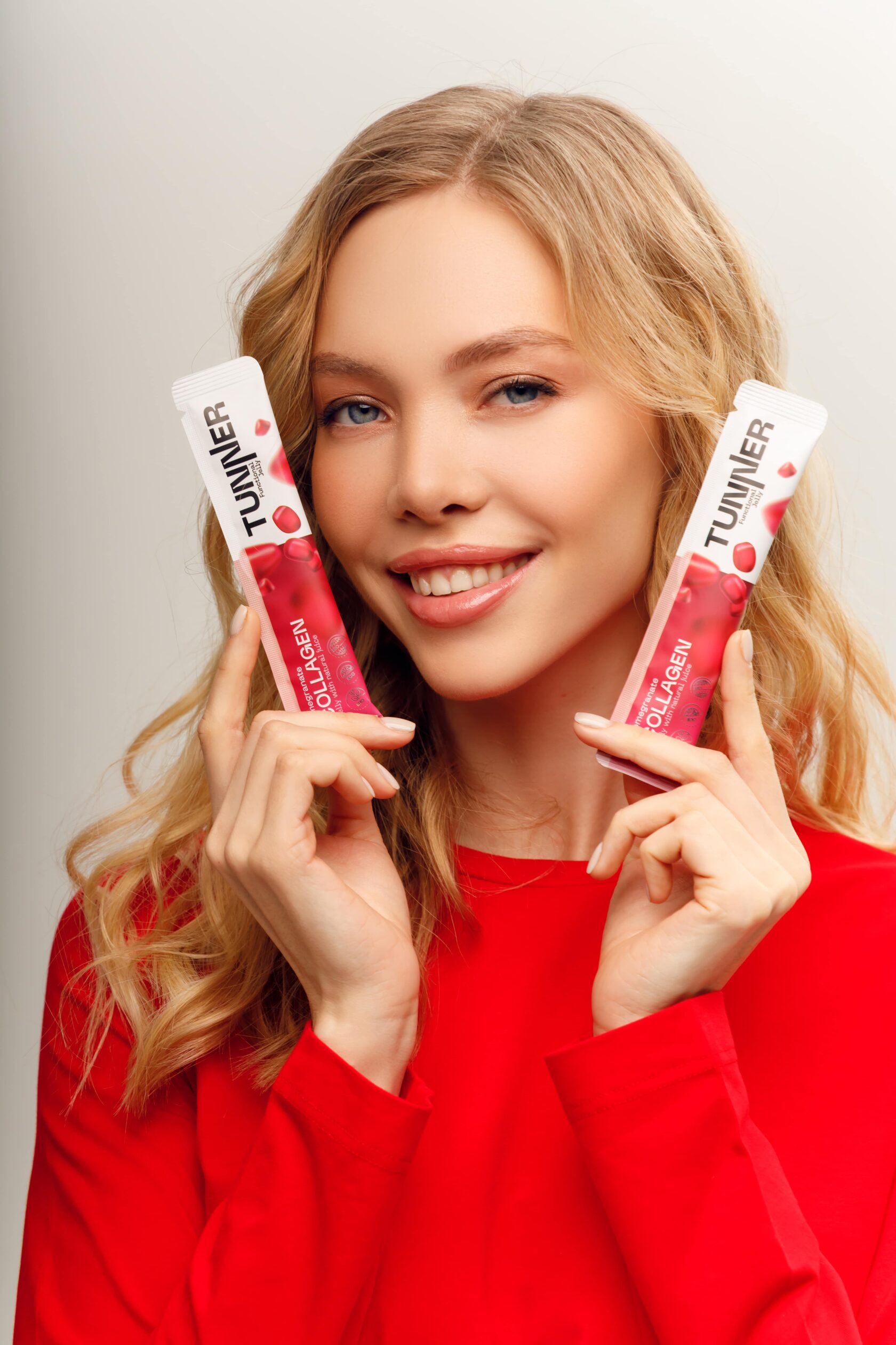 Функциональное желе Tunner COLLAGEN со вкусом «Гранат»