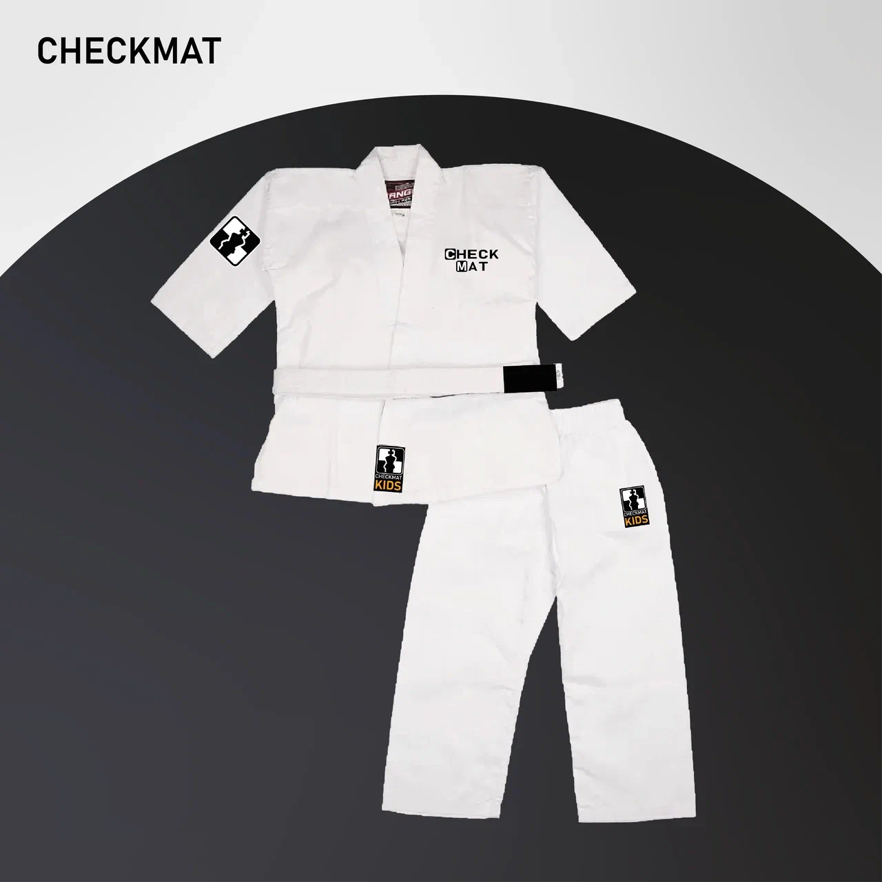 Кимоно для BJJ детское белое  M0