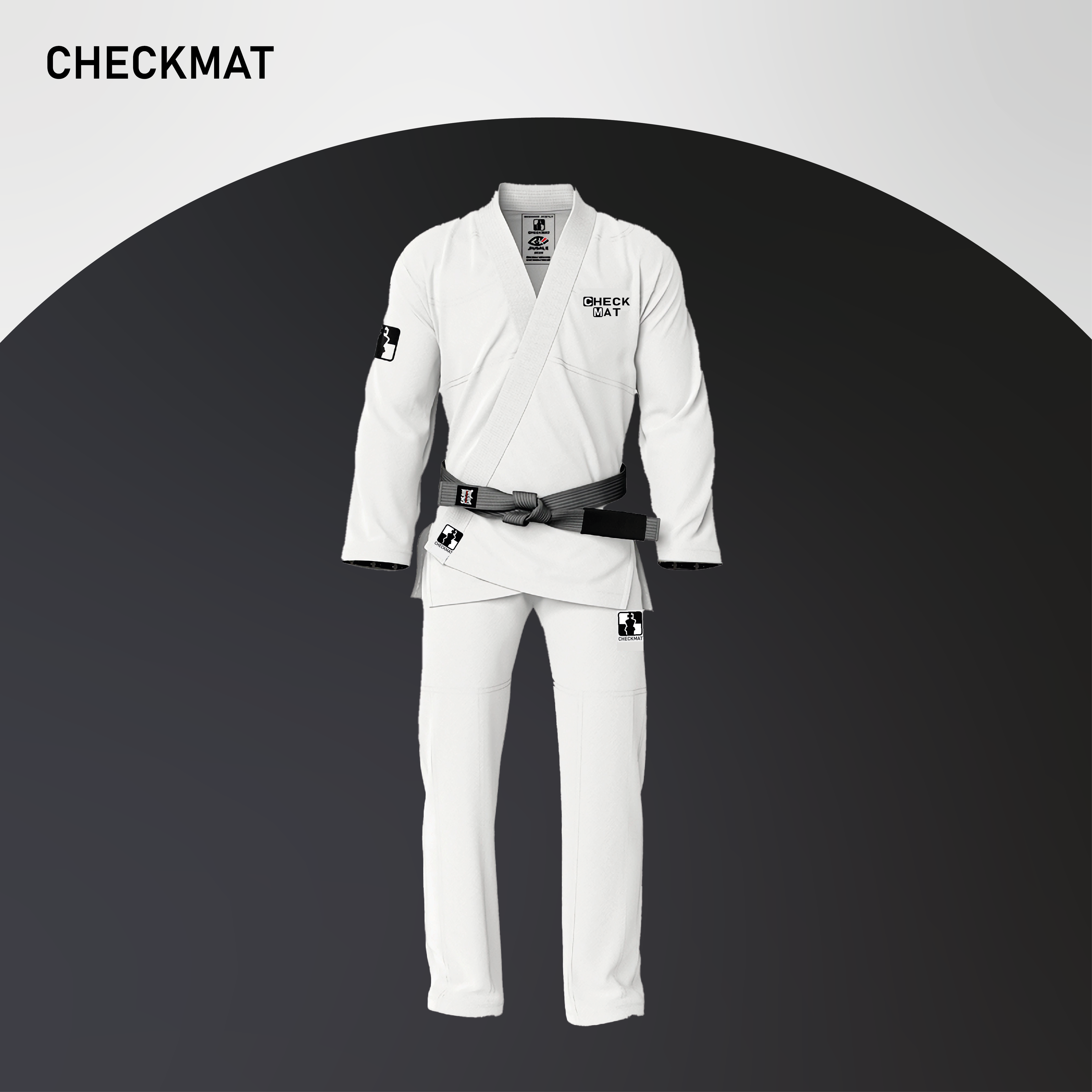Кимоно для BJJ подростковое белое  M1