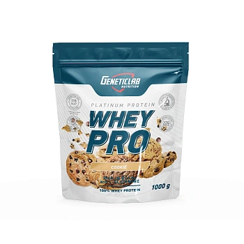 Сывороточный протеин Geneticlab WHEY PRO 1000 г Печенье