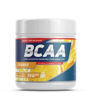 Аминокислоты Geneticlab BCAA 2:1:1 250 г Апельсин