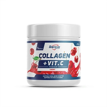 Коллаген Geneticlab COLLAGEN PLUS 225 г Вишня