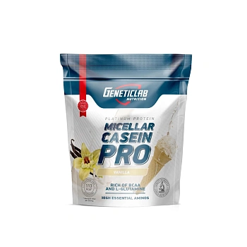 Протеин Geneticlab CASEIN PRO 1000 г Ваниль